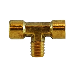 1/8" Male Forged Branch Tee FIP x FIPXMIP Brass Fitting Pipe 28281F