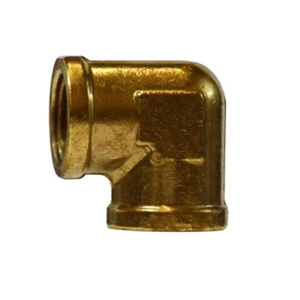 3/4" Female Forged Elbow 90 Degree FIP x FIP Brass Fitting Pipe 28013