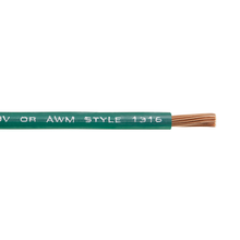 Waytek WN10 10 AWG 1C 19/23 Stranded Bare Copper Unshielded UL 1452 THHN/THWN MTW 1316 Hook-Up Wire