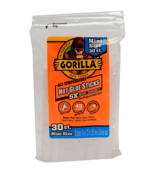 8in Gorilla Hot Glue Full 20CT 4PC Bulk 3032002 (Pack Of 16)