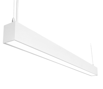 Aeralux Spinel Tunable 6ft 80-Watts 3500K CCT Black Linear Architectural Light