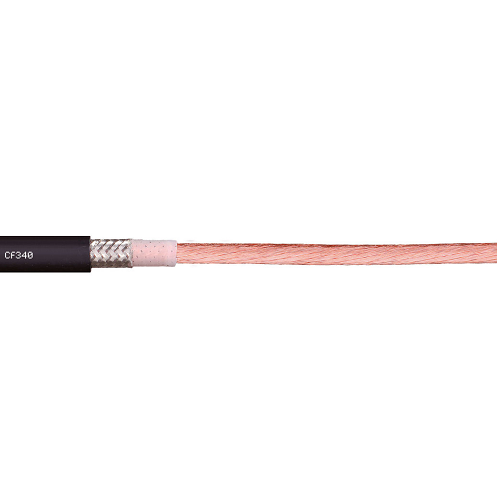 Igus CF340-40-01 12 AWG 1C Stranded Bare Copper Lead Shield TC Braid TPE 600V Chainflex® CF340 Motor Cable