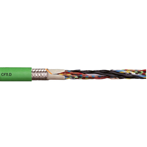 Igus CF11-028-D (24awg-2P+22awg-2P) Stranded Bare Copper Shielded TC Braid TPE 50V Chainflex® CF11-D Servo Motor Cable