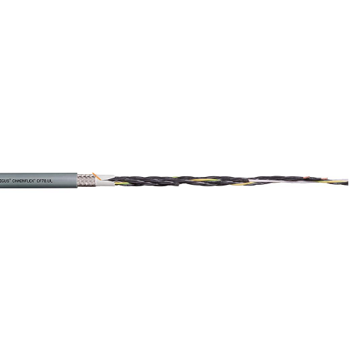 Igus Chainflex® CF78-UL Stranded Bare Copper Shield TC Braid PUR 1000V Control Cable