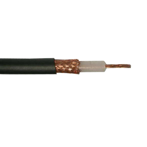 Belden Stranded Bare Copper Braid Shield RG8/U PVC Jacket Coaxial Cable