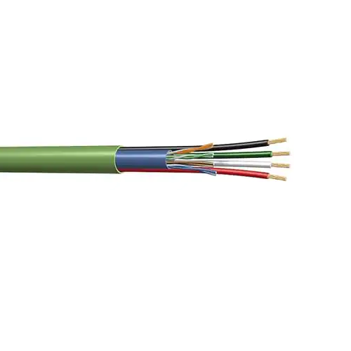 Belden 7951A 24 AWG 8C Stranded Bare Copper Unshielded Riser FR PVC Data Industrial Ethernet Cable