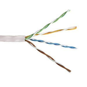 24 AWG 4P 7 Stranded Tinned Copper Unshielded PE PVC 75C 300V Category 5e Ethernet Cable