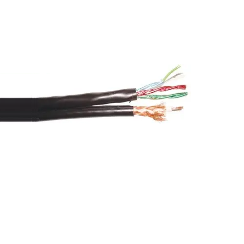 Belden Stranded Bare Copper Braid Shield TC Drain PVC Jacket Coaxial Cable