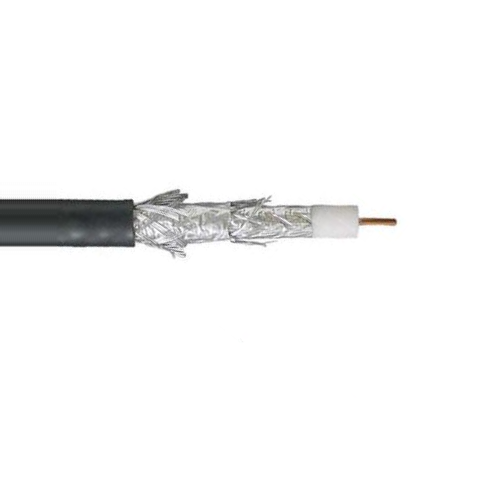 Belden Solid BCCS RG6/U Duobond Al Braid Shield PVC Coax CATV Cable