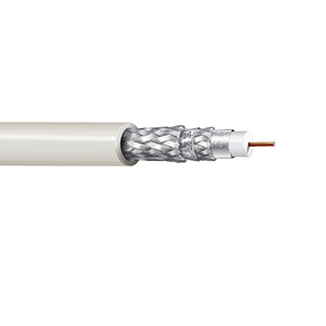 Belden 3131A 18 AWG 1C Solid BCCS RG6/U Duofoil Quad Al Braid Shield PO PVC ControlBus Coaxial Cable