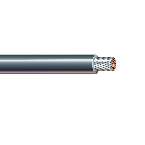 4/0 AWG 1C 259 Stranded Tinned Copper Unshielded Silicone Super J High-Volt 8KV Misc Lead Wire