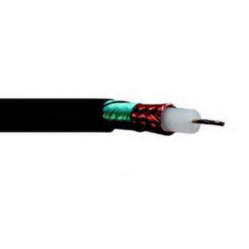 M17/164 Unshielded Stranded 50 Ohm Double SPC Braid PVC Jacket Coaxial Cable