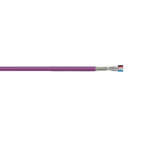 DeviceBus Tinned Copper Braid Foil Shield PUR Violet Jacket Industrial Automation Cable