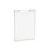 Acrylic Sign Holders for Slatwall or Gridwall Econoco HP/SG57V (Pack of 10)