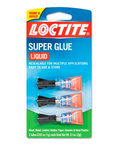 Loctite Super Glue 3g Clear 1710908 (Pack Of 3)