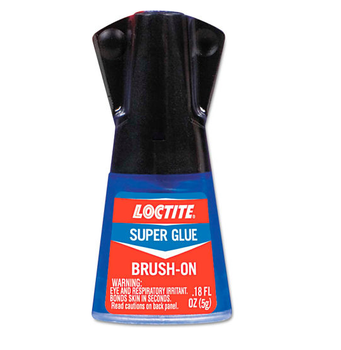 0.17 oz Loctite Super Glue Brush On Clear 1365734