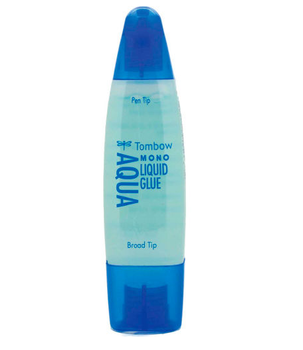 1.69 Oz Tombow Twin Lip Liquid Glue Permanent Clear 52180