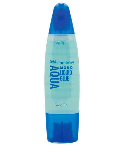 1.69 Oz Tombow Twin Lip Liquid Glue Permanent Clear 52180