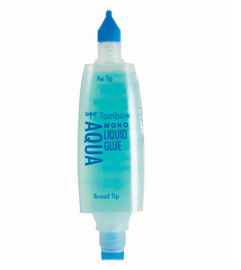 1.69 Oz Tombow Twin Lip Liquid Glue Permanent Clear 52180