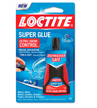 0.14oz Loctite Liquid Super Glue Clear 1/ea 1647358
