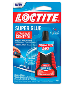 0.14oz Loctite Liquid Super Glue Clear 1/ea 1647358