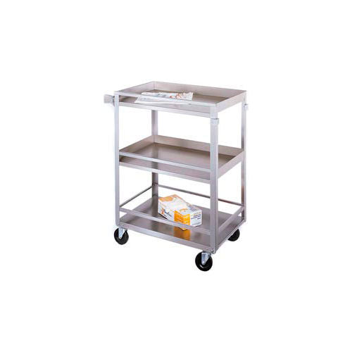 Steel Utility Cart With 3 Shelves Lakeside 27-1/2