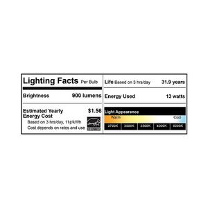 13 Watt 6 Inch 75W Equal Wi-Fi Smart LED Recessed Downlight 900 Lumens White LIS-DLC1000e