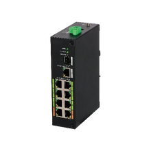 10-port 8-port PoE (Managed) With Gigabit Industrial Switch DH-PFS4210-8GT-DP