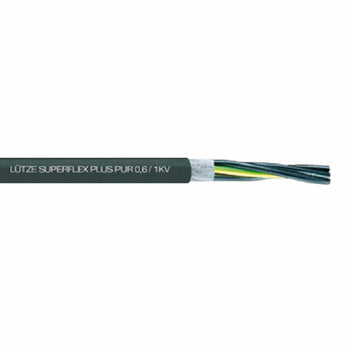111372 LÜTZE SUPERFLEX® PLUS M PUR 0.6/1 kV Motor/energy Supply Cable 4G4 UL Unshielded