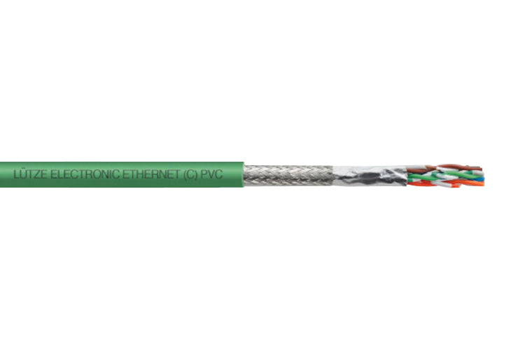 LÜTZE ELECTRONIC ETHERNET (C) PVC Network Cable Shielded
