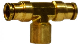 1/4" X 1/4" D.O.T. Push-In Female Branch Tee 770404