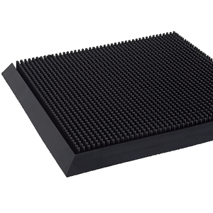 36" x 60" Mat-A-Dor Traffic Outdoor Scraper Black Mats