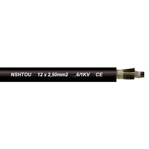 14 AWG 3 Cores 50/30 Stranded NSHTÖU TC VDE Neoprene Pendant Drum and Reeling Cable 7201403