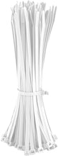 12 Cable Ties c(UL) Listed 50lb White Black ( Pack Of 100 )