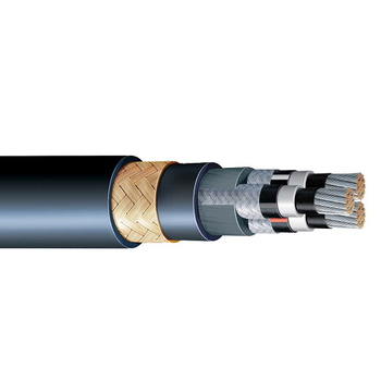 P-BS3C4/0TEN(133)15KV 4/0 AWG 3 Traids IEEE 1580 Type P Armored And Sheathed 15KV 133% Insulation Medium Voltage Power Cable