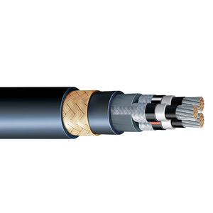 P-BS3C646TEN(133)15KV 646 MCM 3 Traids IEEE 1580 Type P Armored And Sheathed 15KV 133% Insulation Medium Voltage Power Cable