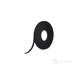 ONE WRAP Cable Tie Hook and Loop Black 1/2 in. x 25 yd. VELCRO 189755