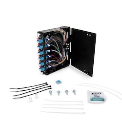 24 Fiber Single-Panel Housing Pigtail and Single mode LC Duplex SPHCS24A9-P00RE