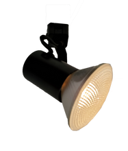 Aeralux Traditional Line Voltage 75-Watts Lightolier Mounting White FCP20 Flat Cylinder Track Light