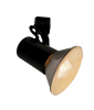 ﻿Aeralux Traditional Line Voltage 50-Watts Lightolier Mounting Black Track Light