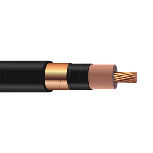 Type UL MV105 Single Conductor PVC Jacket Copper Power Cable 24kV / 35kV