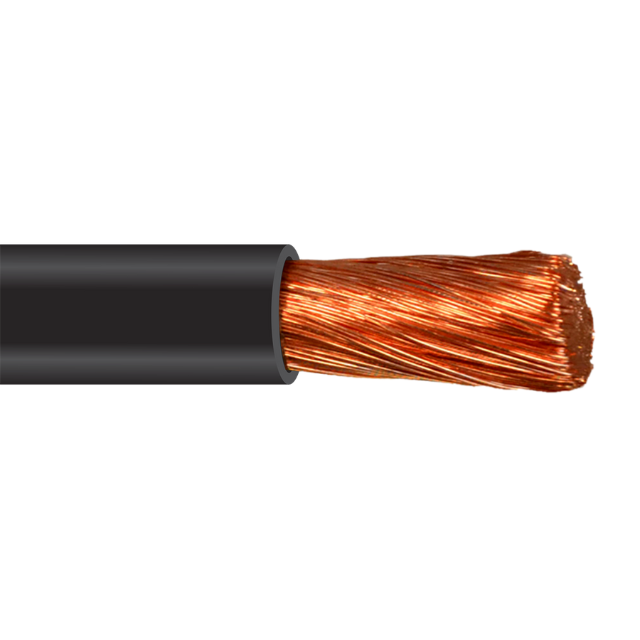 8 AWG 133 Strands MTW UL1028 Bare Copper Black Wire