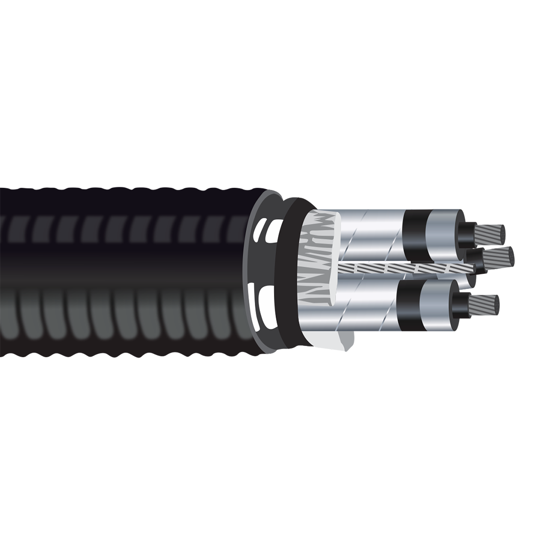 Interlocked Armor 15KV MV-105 Or MC Shielded EPR 133% Cable