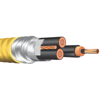 6/3 CONTINUOUSLY WELDED ARMOR CABLE TYPE MV-105 MC-HL NON-SHIELDED EPR INSULATION 2.4KV