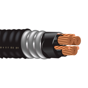 14 AWG 9C Type MC-HL Continuous Aluminum Armored Bare Copper Industrial Cable