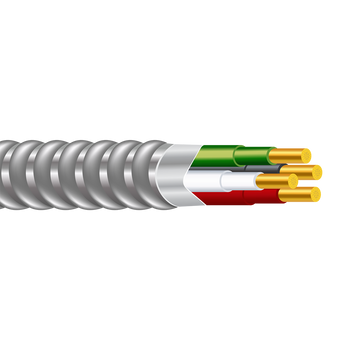 14 AWG 2 Conductors Aluminum Armored Health Care Facilities Cable