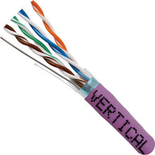 1000' 24 AWG 4 Pairs Solid Bare Copper Shielded CAT5E 350MHz Cable