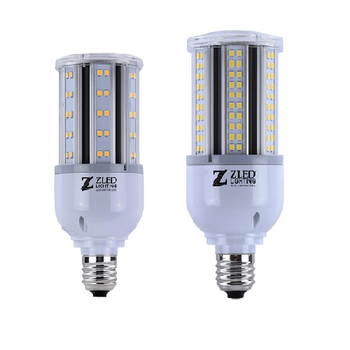 IP64 Mini & Super Mini Corn Lamps 15W 50K E39 Mogul 100-277VAC 2,250 Lumens Dust & Water Resistant
