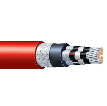 NEK 606 3.6/6KV RFOU Medium Voltage Shipboard Halogen free Fire Resistant LSZH Cable