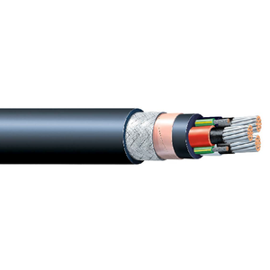 NEK-FX-RFOU3C25VFD 3 Cores 25 mm² NEK 606 FX RFOU VFD 1.8/3KV Stranded Shipboard Flame Retardant LSZH Power Cable